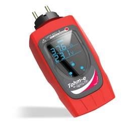 Aardlustester via stopcontact voor 400V + N niet voor 3 x 230V
