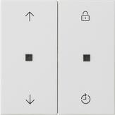 Module commande S3000 mémoire System 55 Blanc mat