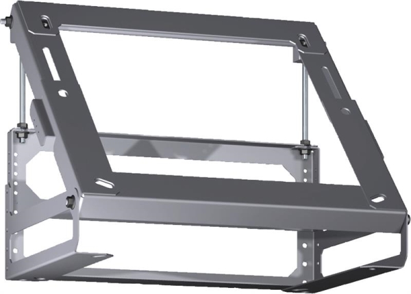 Hood attachment attachment for inclined ceiling (front / rear)