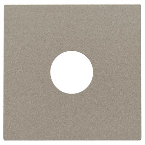 Afwerkingsset voor enkelvoudige coaxaansluiting voor TV, Bronze coated