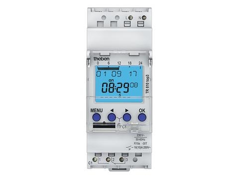Horloge digitale 24h / 7 jours 230V 50 - 60Hz 1CO 16A