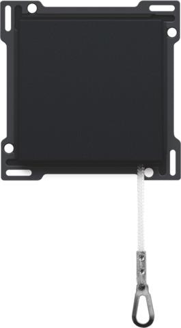 Set de finition pour interrupteur à tirette Black Coated