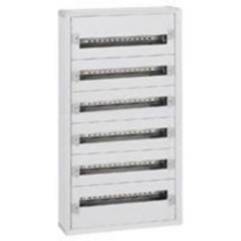 Coffret XL³ 160 - 6 rangées isolant - 144 modules - sans porte