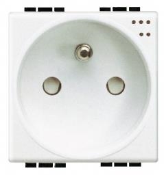 Socket10 / 16A + warning lightf