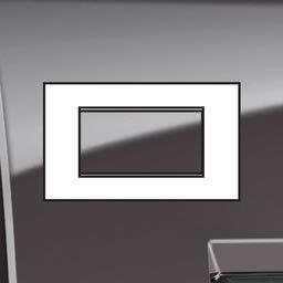 LivingLight - plaque air 4 modules Tin