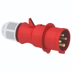 Bals CEE stekker mannelijk 16A 4 polig 400V IP44