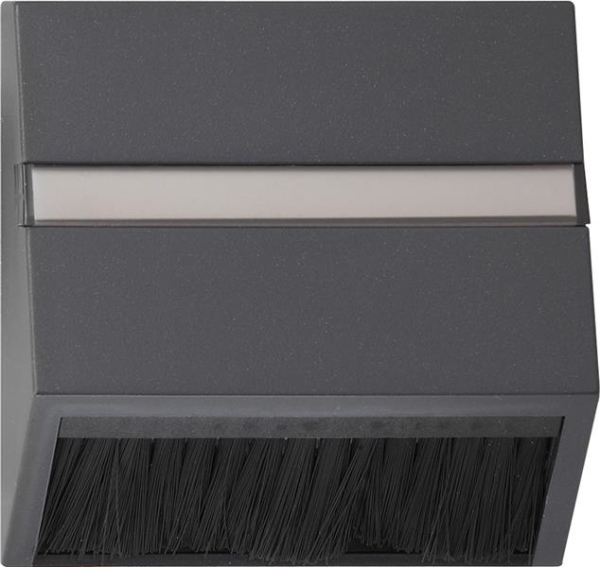 Cadre adaptateur capot enfichable System 55 Anthracite