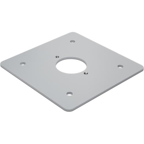 Socle thermolaqué pour bornes de jardin étanches aux projections d'eau, Gris