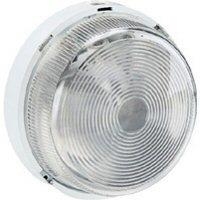 Bulkhead light - IP44 - IK07 - round - E27 - glass diffuser