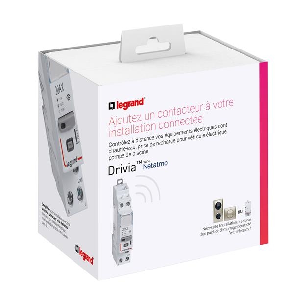 Contacteur connecté 1NO 230V 20A multifonction - 1 module