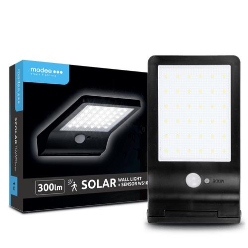 Led solar tuin wandlamp- WS107 - met motion sensor