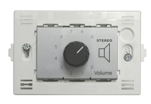Tns - Volst, stereo volume control BT Light Tech, Silver