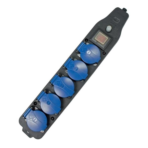 Multibloc 5 prises R5 230V 16A + interrupteur