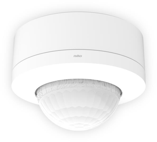 Détecteur de mouvement M41HC, 230V, secondaire, 18 - 53m, IP54, plafond grande hauteur, pour montage