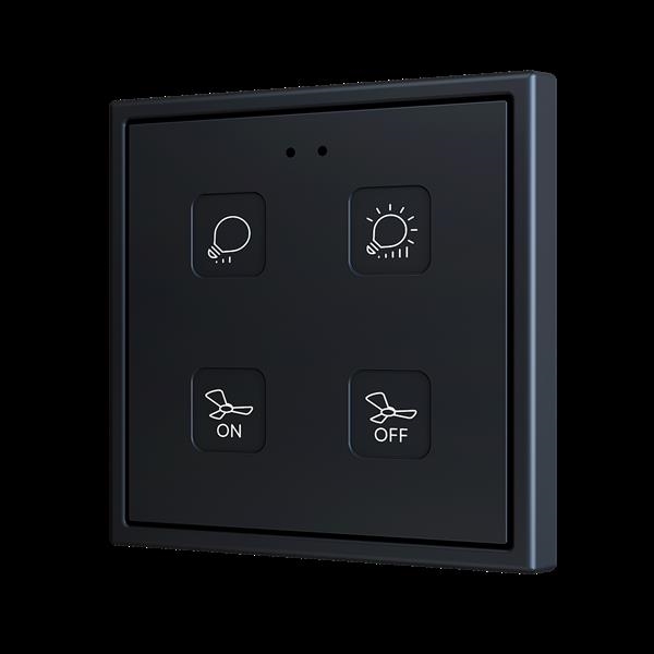 Interrupteur tactile Knx 4P