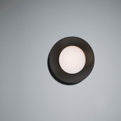 Doze 80 wall Led 2600K Tre dimmable Black structure
