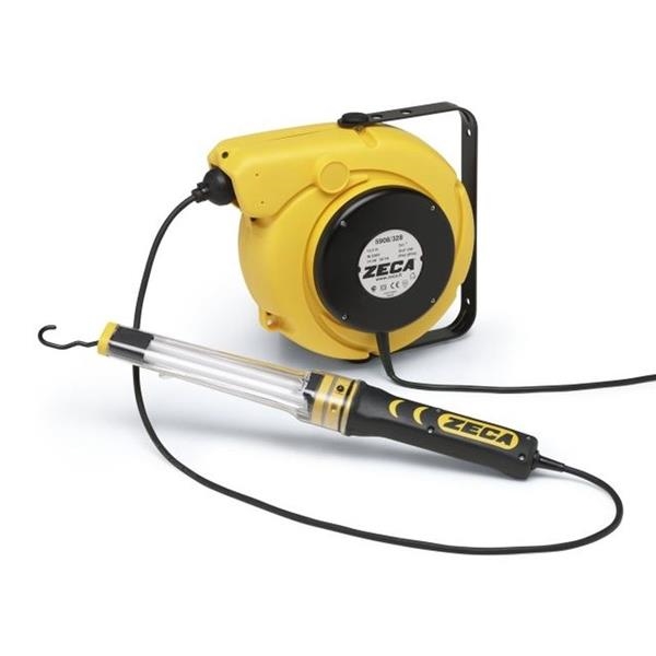 Haspel + transfo 14 + 1.5 met Led looplamp 329 / 24