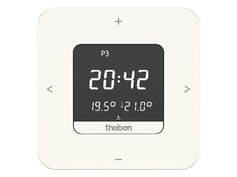 Thermostat à horloge digital BLE 2 x 1,5V 24h / 7 jours 1NO 10A IP40