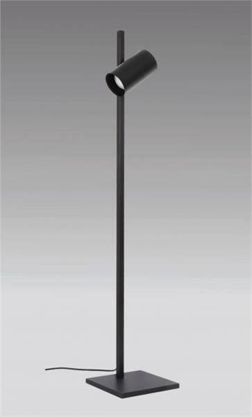 Floor lamp with spot in brushed Bronze