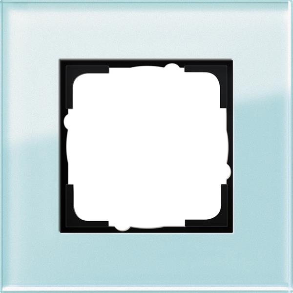 Afdekraam 1 voudig Gira Esprit glas Mint