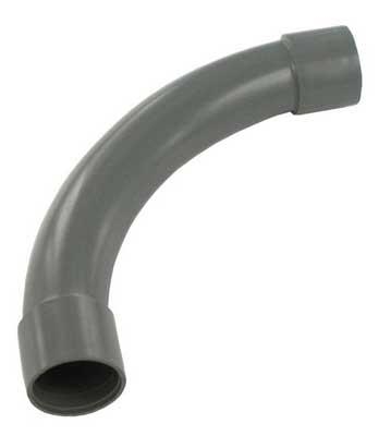 Coude 16mm Gris Ral 7037