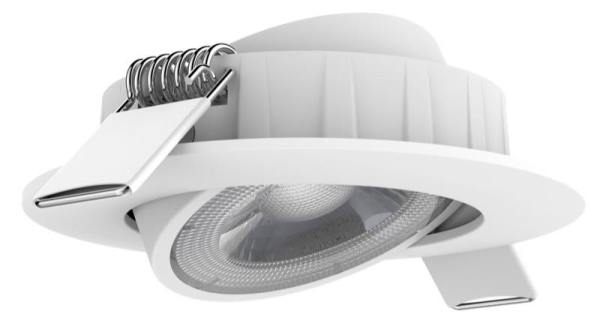 Led recessed frame Futura - 6W - 3000K - 450lm - IP20 - blister 3 pieces