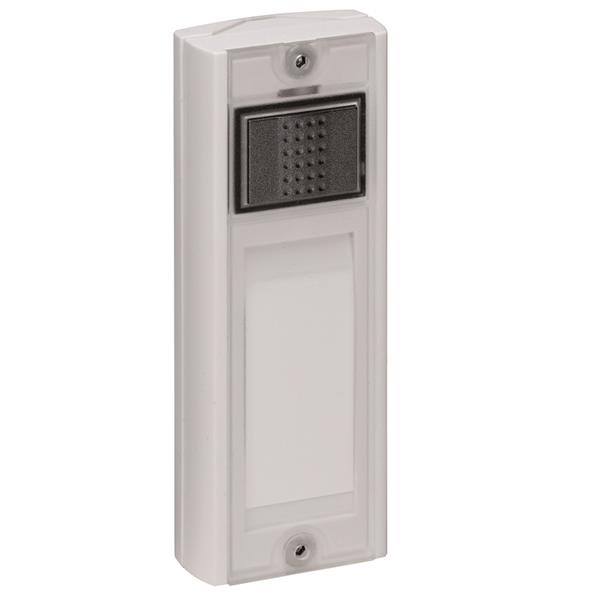 Mistral SE 03.0 drukknop zender tot 500m Wit 2 x 1.5V IP54