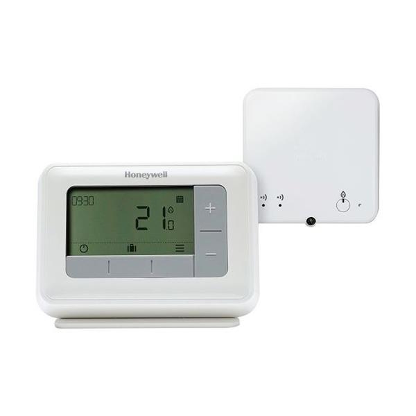 T4R thermostat digital à horloge sans fil - 7 jours -  avec récepteur tout / rien et opentherm