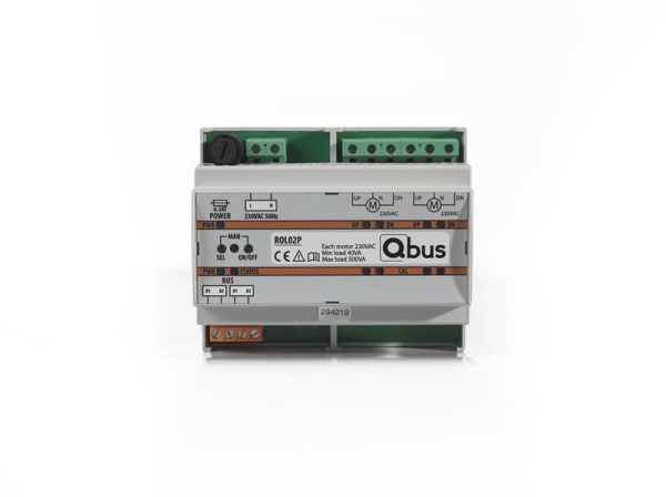 Stand -alone rolluikmodule voor 2 rolluiken + dubbele positionering