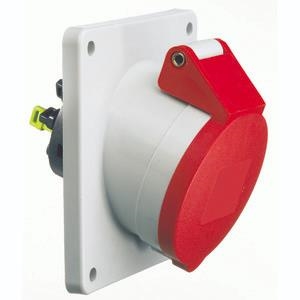 Bals CEE socket 32A 3 poles + N + E 400V IP44 with 3 inputs quick connect