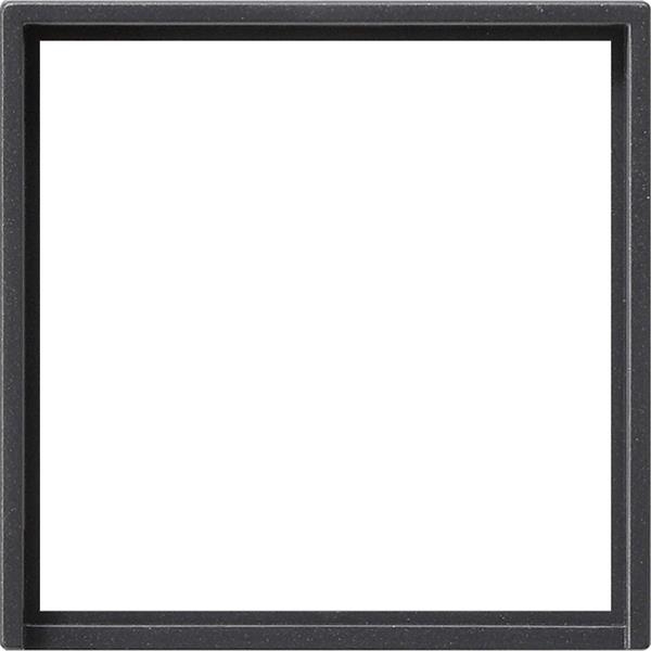 Cadre adaptateur 50 x 50 carré System 55 Anthracite