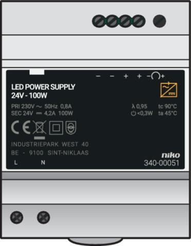 Modular power supply 24Vdc, 100W