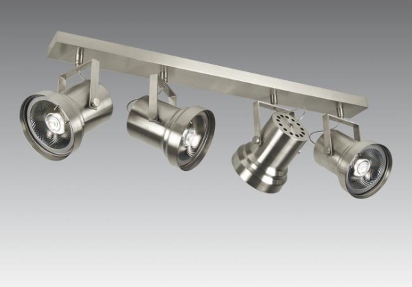 Ceiling lamp in brushed Nickel