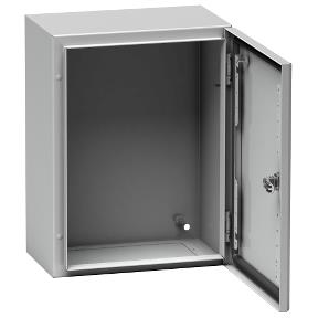 Armoire Spacial S3D hauteur 600 largeur 400 profondeur 250mm avec porte pleine sans plaque de montag