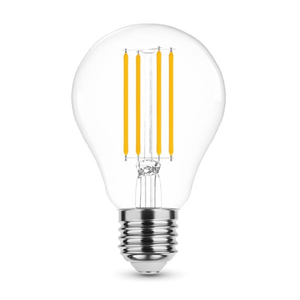 Lampe filament Led A60 - 8W - E27 - 2700K - 360° - 1055lm - dimmable