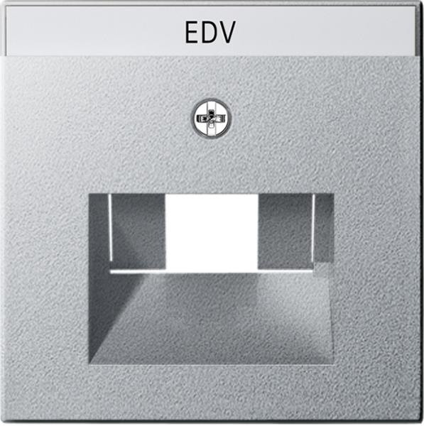Afdekraam met tekstkader UAE / IAE netwerk System 55 kleur Aluminium