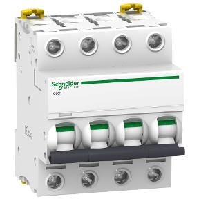 Circuit breaker iC60N - 4 poles - 63A - C curve