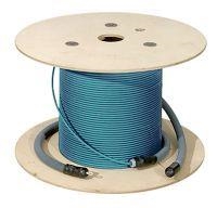 Fibre cable - om 3 - 900 μm tight buffer - indoor / outdoor - 6 fibres