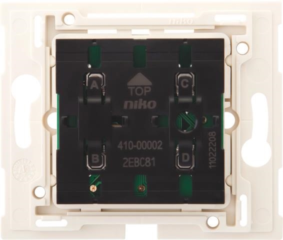 Socle pour interrupteur sans fil à 4 boutons