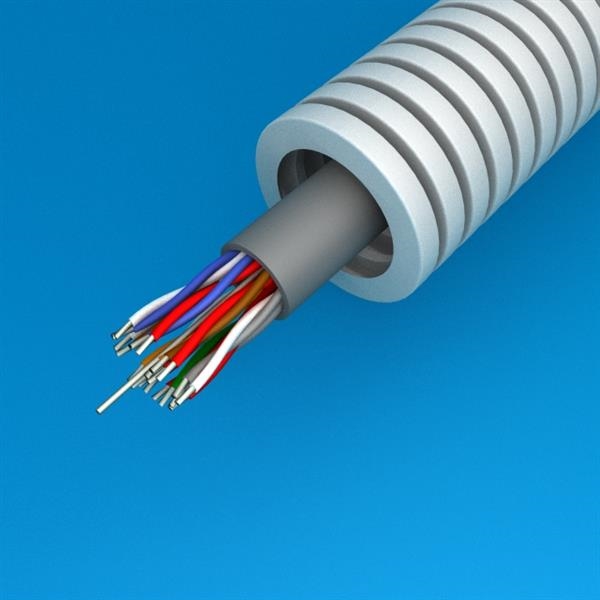 Prewired conduit Vvt 10 x 2 x 0.6 diameter 20mm in coil of 100m