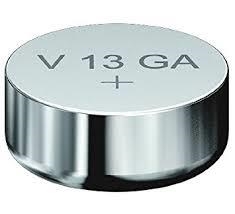 Batterij 1.5V elektronisch LR44 125mAh hoogte 5.4mm diameter 11.6mm