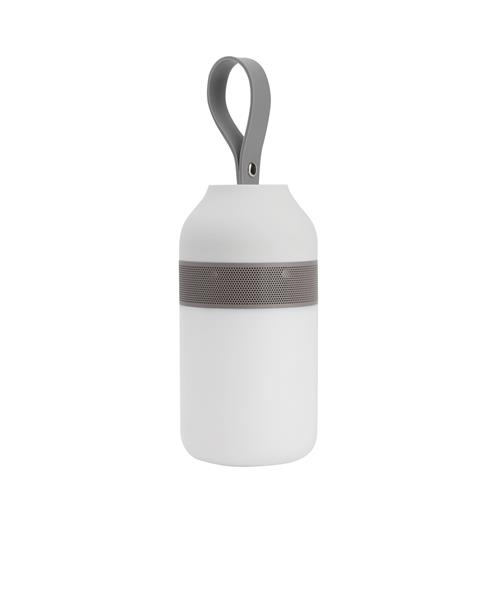 Maya Grey & White ABS & Iron Silicone Rubber Led 1.5 Watt 30lm 3000K IP20D: 7.7 H: 15 - 23cm