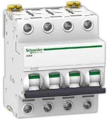 Disjoncteur modulaire iC60N - 4 pôles - 20A - courbe C