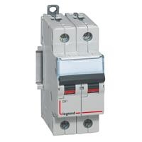 Disjoncteur DX³ 10000A / 16kA 2 pôles courbe B 04A 230 / 400V - 2 modules