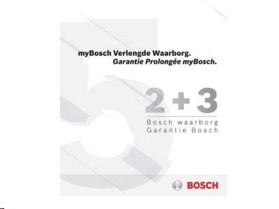 Verlengde waarborg verlengde waarborg doos myBosch verlengde waarborg 2+3 jaar, unieke activeringsco