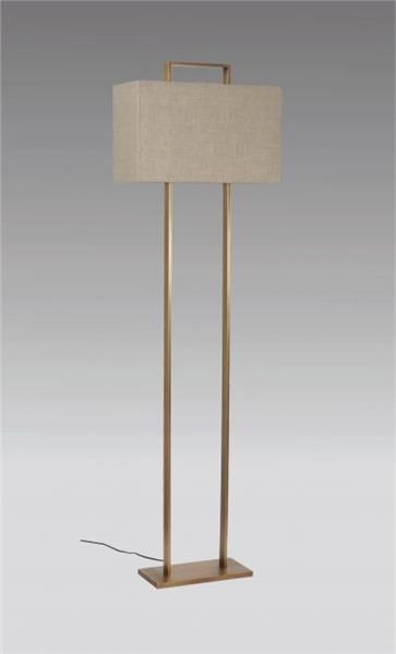 Lampadaire en Bronze léger