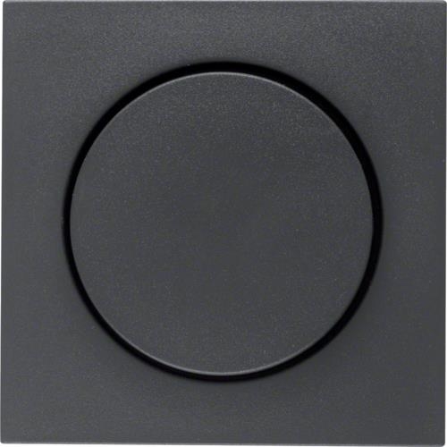 Enjoliveur pour variateur rotatif Berker S.1 IP44, Anthracite, mat