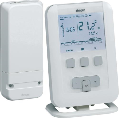 Radio digital daily / weekly room thermostat