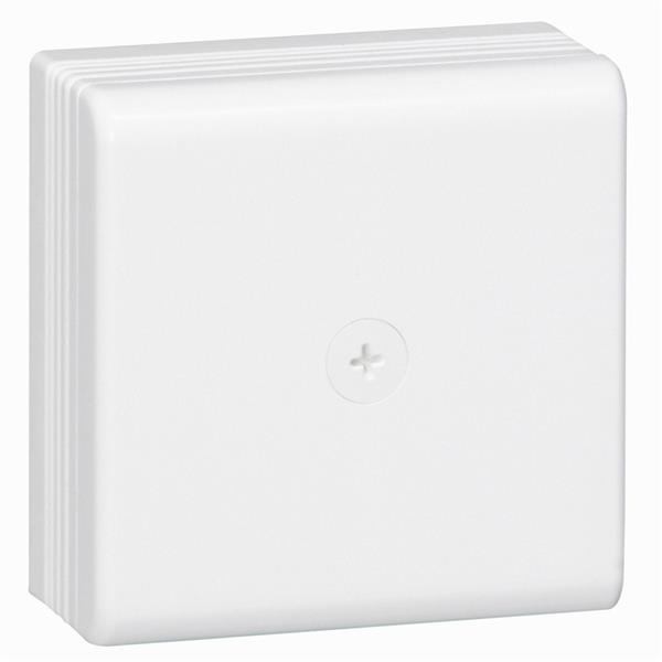 Boîte de dérivation 110 x 110mm pour moulures DLP Blanc