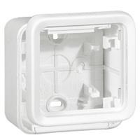 Artic boîtier 1 poste Blanc antibactérien